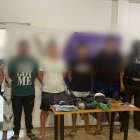 Los aprehendidos fueron llevados hacia una unidad policial y luego a una unidad judicial.