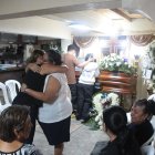 El hombre fue velado por su familia, que exige justicia.