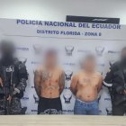 Los sujetos pretendieron huir luego de ser vistos por agentes policiales.