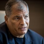 El expresidente de Ecuador Rafael Correa en una foto de archivo.