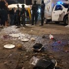 Escena del crimen de la matanza de El Empalme.