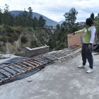 La casa de Estefanía Pabón es una de las más afectadas. Desde hace algunos años ya debió salir por seguridad.