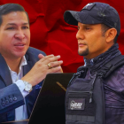 Darío Macas, alcalde de Machala y Larry Vite, alcalde Santa Rosa.