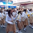 Estudiantes de varias instituciones educativas participaron este martes 5 de agosto en el Desfile Cívico en conmemoración de los 205 años de independencia de Esmeraldas.