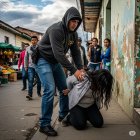 La mujer fue detenida cerca de una iglesia evangélica en Cayambe.