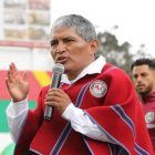 Luis Alfonso Chango, presidente vitalicio y dueño del club Mushuc Runa.