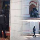 Agentes policiales incautaron computadoras, discos duros, documentos, teléfonos celulares y memorias externas.