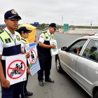 Agentes de la CTE se preparan para los operativos por el feriado del 10 de Agosto.