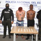Los detenidos tenían tatuajes alusivos a la banda Chone Killers.
