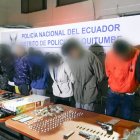 Siete personas detenidas dejó el operativo.