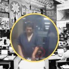 El asambleísta Adrián Castro Piedra mostró el vídeo donde se ve el supuesto fantasma.