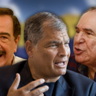 ¿Jaime Nebot o Abdalá Bucaram? Rafael Correa (c) tuvo algo que decir.