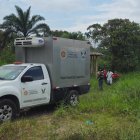 Los restos fueron hallados en Brasilia del Toachi, en Santo Domingo de los Tsáchilas.