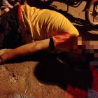 Jhonny Joselo Yánez Párraga quedó en el piso sin signos vitales tras recibir un fuerte golpe en su cabeza.