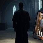 El sacerdote fue confrontado por algunos de los residentes de la comuna de Olón.