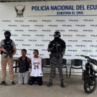 Los dos sospechosos fueron capturados por la Policía.