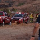 El incendio en el cerro Colorado fue controlado por los bomberos.