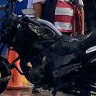 Hombre incendió su moto en Machala, ¿la razón?