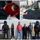 Dos hombres y una mujer fueron capturados como sospechosos.