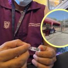 Arcsa detectó productos que ponían en riesgo la salud de sus consumidores en comercios informales en los exteriores del Hospital del Guasmo.