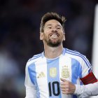 Lionel Messi, en el juego ante Venezuela.