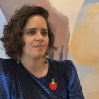 La cineasta Ana Cristina Barragán, con su película 'Hiedra', ganadora con el premio al Mejor Guion en la 82 edición del Festival de Venecia.