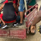 Una de las víctimas del tiroteo en Borbón fue trasladada en una tricimoto a una casa de salud, pero falleció en el camino.