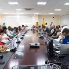 El Comité de Operaciones de Emergencia (COE) Provincial de Esmeraldas se reunió la tarde de este viernes.