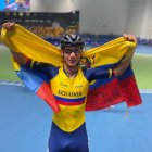 Joaquín Loyola se llevó el oro en la categoría juvenil 5.000 metros por puntos.