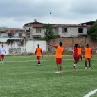 Jugadores y demás personal del club 22 de Julio se trasladaron a Imbabura para entrenar y jugar las últimas seis fechas del torneo nacional.