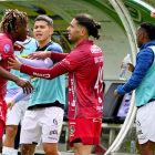 Franklin Congo fue el árbitro de Mushuc Runa vs Independiente del Valle.