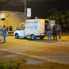 La víctima cayó a un costado del negocio de su progenitora.