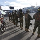 En Cutuglagua, en el sur,  hay fuerte presencia militar.