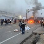 Tensión en Alausí durante las jornadas del paro nacional.