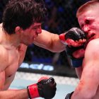 El ecuatoriano Adrián Luna Martinetti mientras sometía al ruso Mark Vologdin.