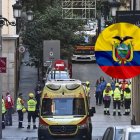 El derrumbe del edificio en obra ocurrió el 7 de octubre de 2025 en el centro de Madrid, España.