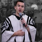 El presidente Daniel Noboa no entra en diálogo con los sectores que iniciaron el paro.