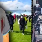 Comunidades indígenas denuncian exceso en el uso de la fuerza por parte de militares y policías en Otavalo, en el contexto del paro nacional.