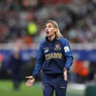 Sebastián Beccacece, entrenador argentino de la selección de Ecuador.