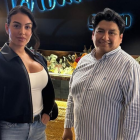 Georgina Rodríguez visitó el restaurante La Fontana Gastro, ubicado en Madrid, España