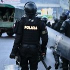El Policía es de la Unidad de Mantenimiento y Orden
