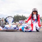 Ella sueña con competir en los circuitos de la Fórmula 1.