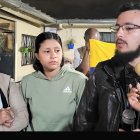 Alejandro Quintana, padre de Neil, pidió justicia  por la muerte de su primogénito dentro de una unidad educativa en el sur de Ambato.