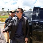 El convoy del presidente Daniel Noboa fue atacado por manifestantes el pasado 7 de octubre de 2025.