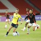 Ecuador y Colombia protagonizaron un intenso partido en Quito.