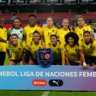 El 11 titular de la selección ecuatoriana femenina que cayó ante Colombia 1-2.