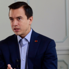 El presidente Daniel Noboa pedirá licencia para hacer campaña electoral.