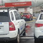 El hecho se registró dentro de una gasolinera de Tambillo, cantón Mejía.