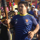 La llama de la Posta de la Lojanidad recorrió las calles de Loja.