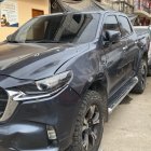 Galo Meza, alcalde de Balzar, sufrió atentado cuando se movilizaba en su camioneta.